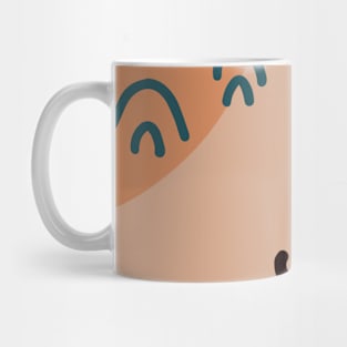 Cute Pattern Minimalist Print Mug